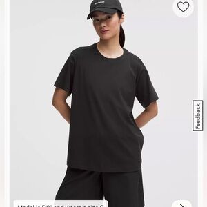 Lululemon NWT cotton all yours T